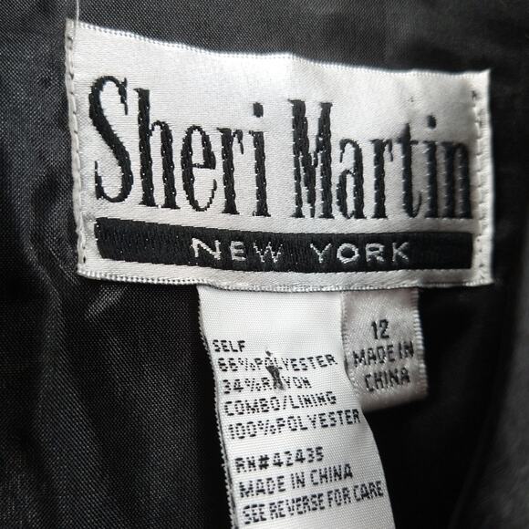 Vintage Asian Style Floral Jacket with Cuffed Sleeves size 12 Jacquard Tai Chi - Picture 4 of 5